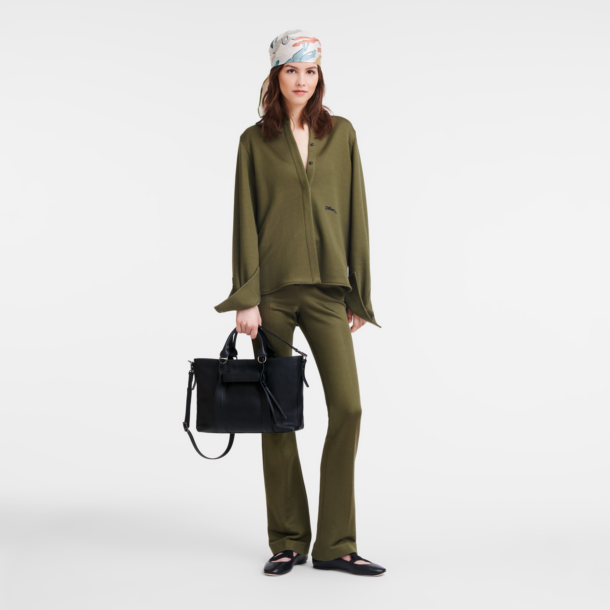 Longchamp 3D L-handväska