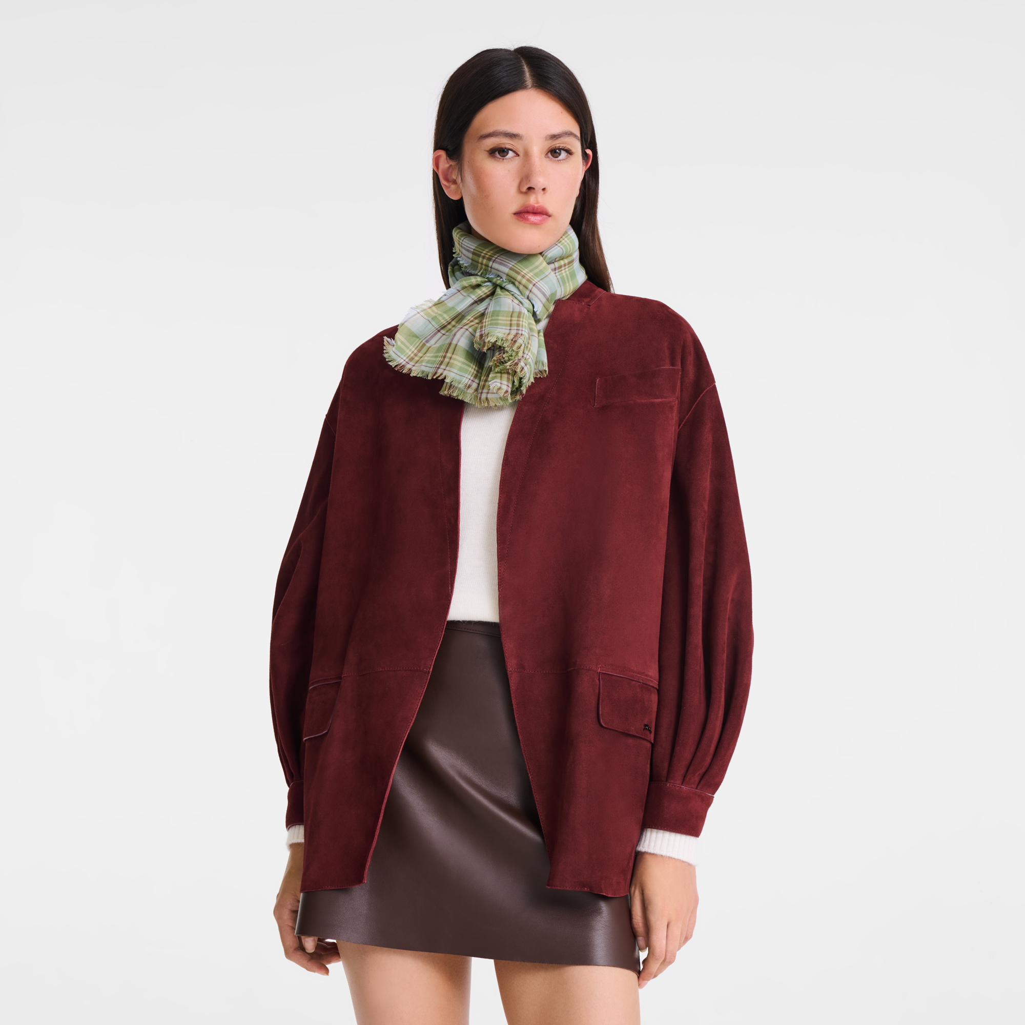 Tartans Longchamp-sjals